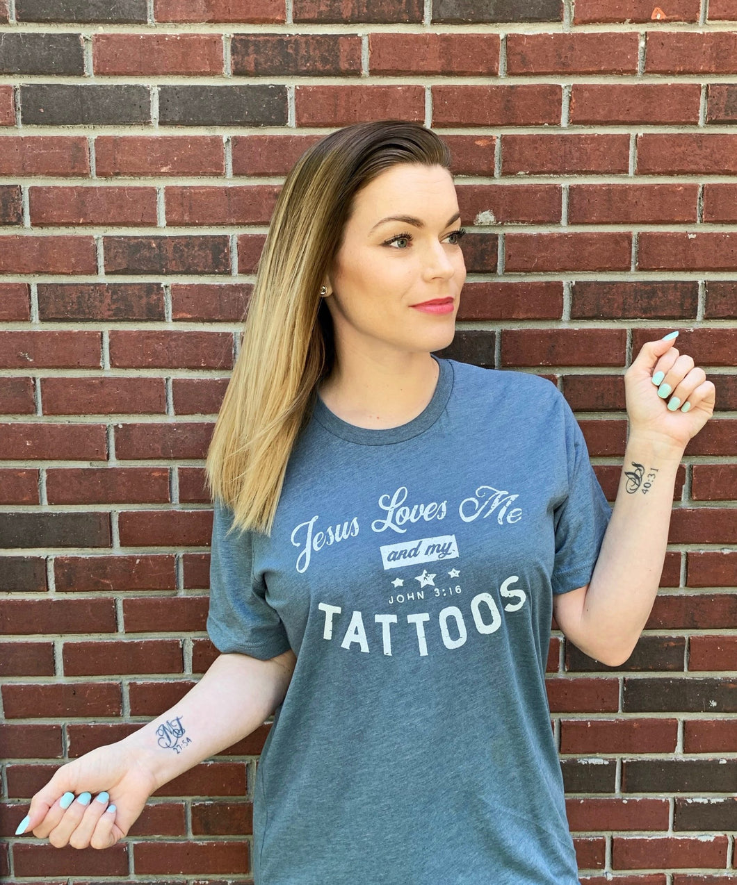 Jesus Loves Me and My Tattoos - Stars